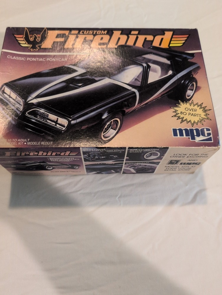 Original MPC Custom Pontiac Firebird Shadow 6330 Unassembled