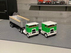 Built 1/25 Marmon HD Semi Truck COE 3D Printed Built!!!!