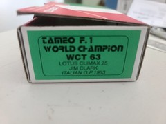 Tameo 1/43 Jim Clark’s Lotus Italian GP 1963 Winner. White Metal Kit.