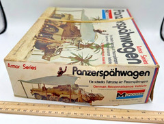 Monogram Panzerspahwagen Sd.Kfz 232 1/32 Model 7581 Armor Series Vintage 1974