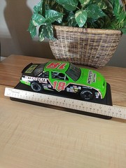 VTG Dale Jarrett #18 1:24 Interstate Batteries Chevrolet Lumina NASCAR W/Stand
