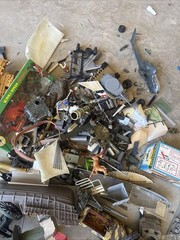 Large Group Lot Vintage Model Models Car Cars Boats Planes Junk Yard Junkyard
