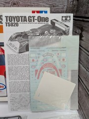 Tamiya Toyota GT-One TSO20 Sports Car Plastic Model Kit