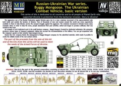 Master Box 35239 Buggy Mongoose The Ukrainian Combat Vehicle, basic version 1/35