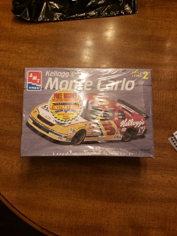 AMT ERTL Kellogg’s Monte Carlo Terry Labonte Nascar Model 1:25 Model Kit Sealed