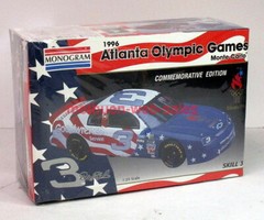 Monogram~2483~1996 Atlanta Olympic Grames~Monte Caro~NASCAR #3~Earnhatrdt~MIB