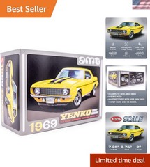 Collectible 1:25 Scale 1969 Chevy Camaro Yenko Model Kit – Kid-Friendly Design
