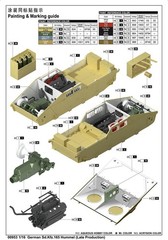 Trumpeter 00953 1/16 German Sd.Kfz.165 Hummel Model Kit Gift (Late Production)