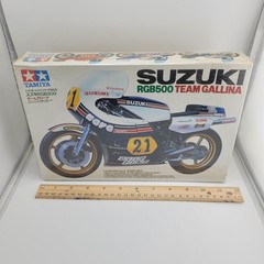 Tamiya Suzuki RGB500 Gallina Motorcycle 1/12 Model Kit 1409 Japan 1980 Sealed