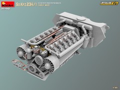 MiniArt 1/35 German Sd.Kfz. 234/1 Early Model Interior Kit #35410