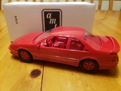 AMT ERTL 1991 Beretta GTZ Promo Model 6038 Bright Red NEW IN BOX