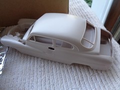 AMT # 6815 1949 MERCURY SEDAN Open Parts Kit Not Complete 1/25 Scale