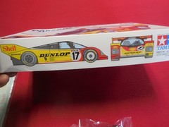 Vintage 2001 Tamiya 1:24 scale Porsche 962C Shell racer model kit sealed parts
