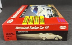 Vintage Rare Testors Motorized Racing Car Kit Lamborghini Countach 5000 New