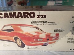 Vintage 1/25 AMT ERTL ’68 CAMARO Z-28 #6559 NEW OLD STOCK FACTORY SEALED 1980s