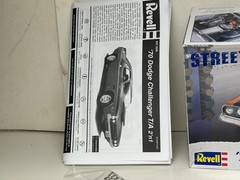 Revell #85-2596, 1970 Dodge Challenger T/A Model Kit with Box