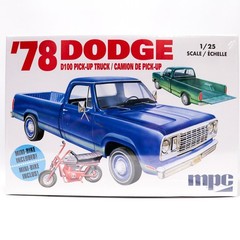 MPC 1978 Dodge D100 Pick-Up Truck 1:25 Scale Model Car Kit