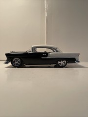 1955 Chevy Bel Air built Model Car 1/25 ” Good Guys “