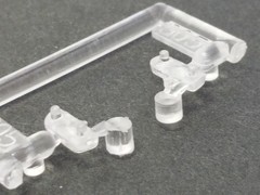 1958 Edsel Pacer BACKUP LIGHTS from AMT 1:25 Model Kit 58