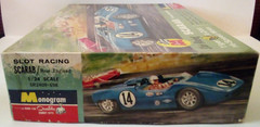 VTG MONOGRAM 1/24 SLOT CAR SCARAB RACING F1 FORMULA 1 W/BOX + EXTRA BODIES at