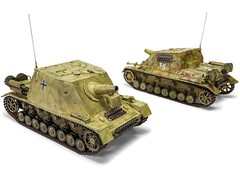 LEVEL 3 MODEL KIT STURMPANZER IV BRUMMBAR TANK 1/35 SCALE MODEL BY AIRFIX A1376