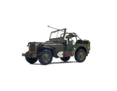 1941 Willys Overland Army Military Jeep MB Metal Model 11.5″ Automotive Decor