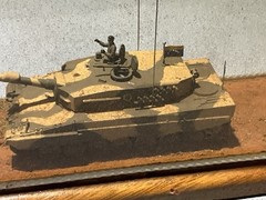 PROFESSIONAL MODEL French AMX-30 Battle Tank VENEZUELA ARMY ACRYLIC / WOODEN BOX