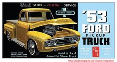 AMT 3 in 1 ’53 Ford Pickup Truck Trophy Series 1:25 Scale Model Kit #AMT882~MIB