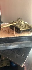 IRAQI MBT T72 ESCI 1/35 Built (not Hitorically Accurate)