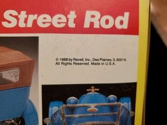 2 Pack Revell 34 Chopped Ford Coupe & T-Touring St Rod 1:25 Model Kit 1988 NOB