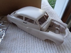AMT # 6815 1949 MERCURY SEDAN Open Parts Kit Not Complete 1/25 Scale