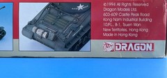 1/35 – Tank M4A3E8 Sherman “Easy Eight” Korean War – Dragon DML # 9009 COMPLETE