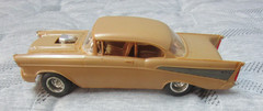 Vintage AMT 1957 Chevy Bel Air Hardtop – BUILT MODEL – CUSTOMIZED ?