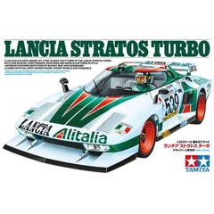 Tamiya USA TAM25210 1/24 Lancia Stratos Turbo Plastic Model Kit