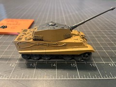 MODELLISTICA Italy Minitanks TWO WWII PAINTED TAN TANKS – Approx 4″ Long LOT G