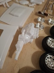 Revell 1970 Dodge Challenger T/A 2in1 1:24 Model Kit Partially Together