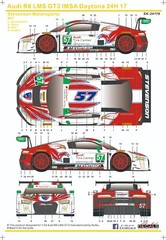 S.K. Decals SK24119 1:24 Audi R8 LMS GT3 IMSA Daytona 24H 2017 #57 Stevenson MS