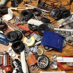 Miscellaneous Model Parts Used Parts Only Almost 2 Pounds