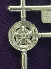 1969 Dodge Charger MOPAR RALLY WHEELS from Revell 1:25 Model Kit 69 MAGNUM 500