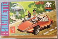 AMT Silhouette Custom Show Car Kit T276 1968 Open Art Box Stock, Street or Drag