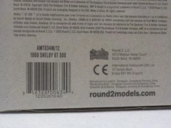 A515 AMT 634 1968 Shelby GT500 Mustang KIT 1/25 MODEL CAR