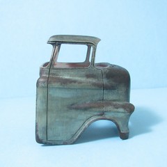 NB302 Jimmy Flintstone 1:25 scale resin 1950 Chevy cab over body