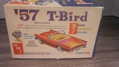 AMT Model car kit ’57 T bird 3 in 1 kit in original box unassembled Z159