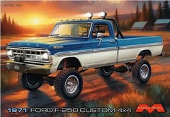NIB Moebius Models 2567 1971 Ford “Lifted” F250 Custom 4×4 1:25 Kit