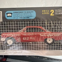 🚨AMT 1962🔔Bel Air🔔Super Stock🔥Hayden Proffitts🔥1/25 Model Factory Sealed