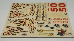 AMT Decals 1:24-1:25 Scale Fits 1960s AMT 3 In 1 Customizing Kit