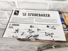 AMT 1953 ’53 HEMI Studebaker DOUBLE WHAMMY 1:25 Model Kit NOB 30107