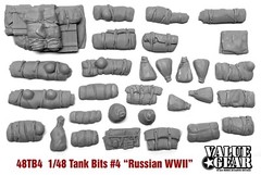 1/48 48TB4 Russian WWII Tank Bits – Value Gear Resin Stowage (30 Pieces)