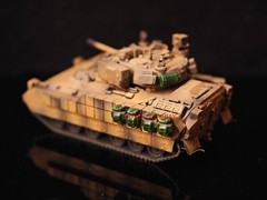 1/144 US M2A4 Bradley Tank Hand Finished Modern Warfare Diorama Battlefield 6