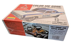 Lindberg 1964 Dodge 330 SS Color Me Gone 1/25 Model Car Kit Factory Sealed!